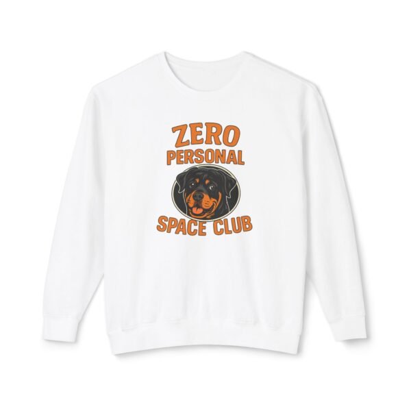 767205956077018576_2048.jpeg Zero Personal Space Club Sweatshirt — Funny Dog Graphic Crewneck