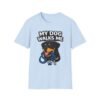 8016150857650854535_2048.jpeg My Dog Walks Me T‑Shirt — Funny Rottweiler Pet Owner Tee
