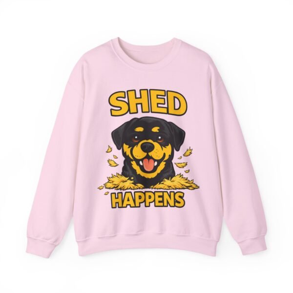 8441367707844073517_2048.jpeg Shed Happens Sweatshirt - Funny Dog Lover Crewneck