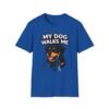 8661768949923508255_2048.jpeg My Dog Walks Me T‑Shirt — Funny Rottweiler Pet Owner Tee