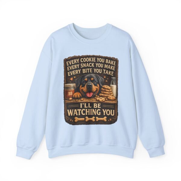 891877399779764210_2048.jpeg I'll Be Watching You - Funny Vintage Rottie Sweatshirt