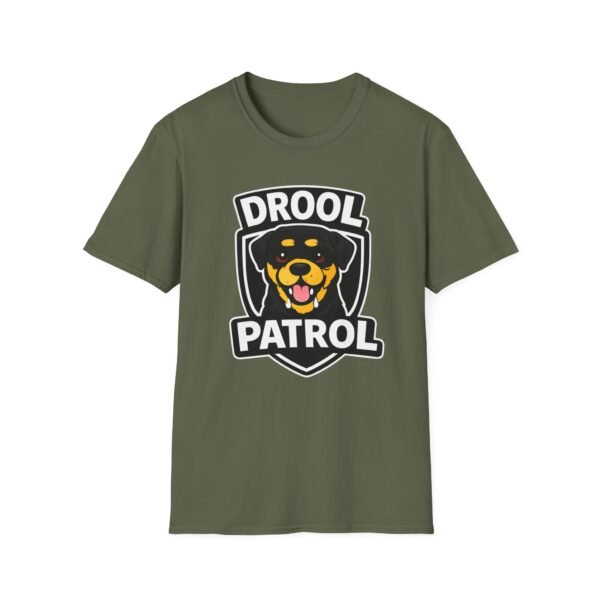 Drool Patrol Dog T-Shirt — Funny Rottie Lover Tee