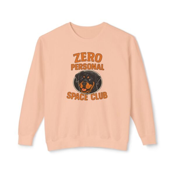 9577381894478559911_2048.jpeg Zero Personal Space Club Sweatshirt — Funny Dog Graphic Crewneck