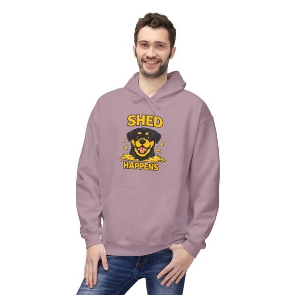 9990829444082731582_2048.jpeg Shed Happens Dog Grooming Graphic Pullover Hoodie
