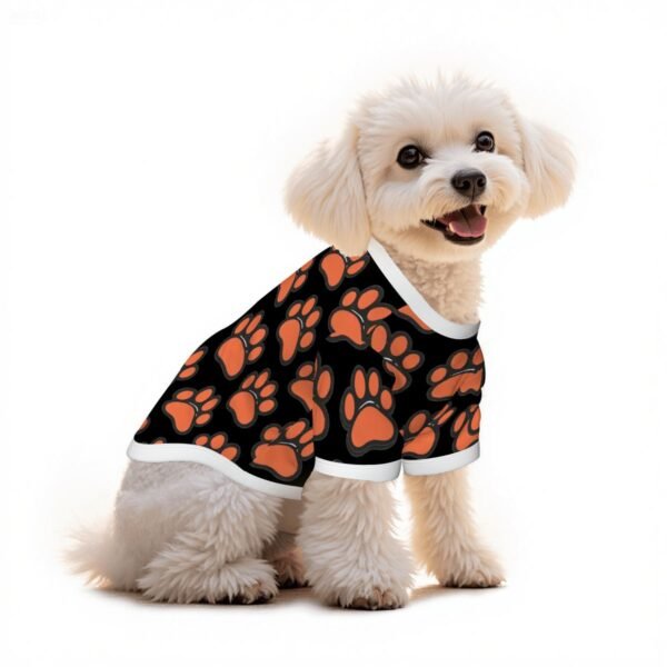 1871cd75edfe5f72b2ea0c15e16c971a.jpg Pet Cotton Tshirt Single paw print
