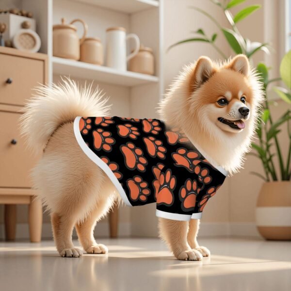 f9bbdbd7b22ffd4394284672e9128db2.jpg Pet Cotton Tshirt Single paw print